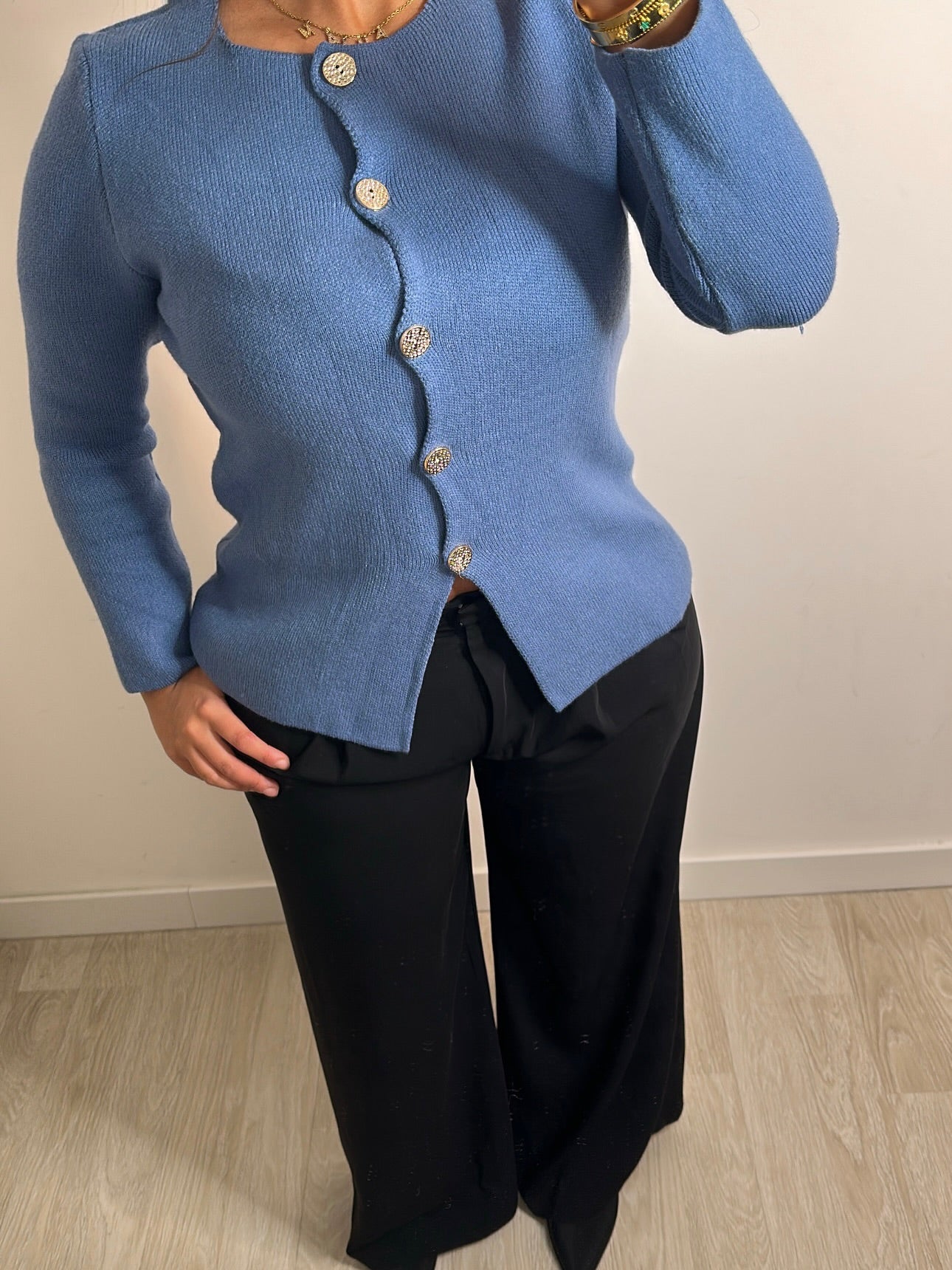 Petit cardigan - Bleu